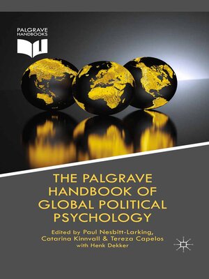cover image of The Palgrave Handbook of Global Political Psychology